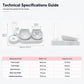 2-in-1 Ergonomisches Erhöhtes Schrägnapf-Set für Haustiere