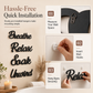 ⏳Zeitlich begrenzt 50% Rabatt⏰4-teiliges Farmhouse Badezimmer Wanddeko-Set🛁🧱