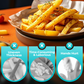 ⏳Nur für kurze Zeit – 50% RABATT⏰4-in-1 Pommes-Schneider