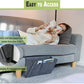 🛏️ JETZT 50 % RABATT! Hängende Aufbewahrungstasche für das Bett – Mehrfächer Bett-Organizer aus Filz, ideal für Etagenbetten im Wohnheim, für Tablet, Bücher, Handy und Schreibwaren ✨