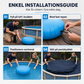 🏊 50% RABATT! ❄️ Aufblasbare Pool-Winterabdeckung – Rund, langlebig & wetterfest ✨