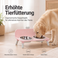 🐶 50 % Rabatt!🐾 Höhenverstellbarer Doppelnapf für Hunde & Katzen – Abnehmbare Futternäpfe mit stabilem Napfständer