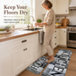 📢📢50% OFF !! ⏰American Style Water Absorbent Kitchen Rug and Mat Set Non Slip Crystal Velvet Floor Mats for Home Entryway