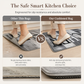 📢📢50% OFF !! ⏰American Style Water Absorbent Kitchen Rug and Mat Set Non Slip Crystal Velvet Floor Mats for Home Entryway