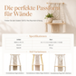 ⏳ Kun for en kort tid – 50 % RABATT ⏰Böhmisch handgewebte Makramee-Wandbehang-Schwebeboden für Bücher und Pflanzen, Wohnzimmerdekoration