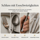 🍴50% RABATT⏰Edelstahl-Besteck-Set, langlebig, für Haushalt & Picknick✨