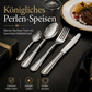 🍴50% RABATT⏰Edelstahl-Besteck-Set, langlebig, für Haushalt & Picknick✨