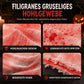 Gruseliges Halloween-Stoffgaze-Hängedekor, 215 x 500 cm großes Stoff-Requisit für die Gestaltung von Spukhäusern und Partyszenen