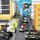 ⏳Nur für kurze Zeit – 50% RABATT⏰7-in-1 Polizei-Spielzeugtruck mit Rückziehmotor für Kinder ab 3 Jahren