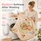 ⏳🔥 NUR FÜR KURZE ZEIT 50 % RABATT! ☁️ Weiche Wolkendecke mit Bärenprägung für Babys & Kinder 🧸 – 105 × 135 cm, warme Ganzjahresdecke für Sofa, Bett & Kinderbett 🛏️