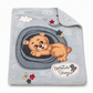 ⏳🔥 NUR FÜR KURZE ZEIT 50 % RABATT! ☁️ Weiche Wolkendecke mit Bärenprägung für Babys & Kinder 🧸 – 105 × 135 cm, warme Ganzjahresdecke für Sofa, Bett & Kinderbett 🛏️