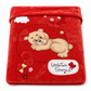 ⏳🔥 NUR FÜR KURZE ZEIT 50 % RABATT! ☁️ Weiche Wolkendecke mit Bärenprägung für Babys & Kinder 🧸 – 105 × 135 cm, warme Ganzjahresdecke für Sofa, Bett & Kinderbett 🛏️