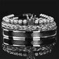 💎 50 % Rabatt – 3-teiliges Herren-Armband-Set mit Krone-Design – luxuriöser Look, langlebig & vielseitig für den Alltag 👑