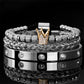 💎 50 % Rabatt – 3-teiliges Herren-Armband-Set mit Krone-Design – luxuriöser Look, langlebig & vielseitig für den Alltag 👑
