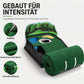 Tragbares Mini-Golf-Putting-Matte, Indoor- und Outdoor-Golf-Übungsgrün-Trainer mit 3 Löchern, 264 x 19,5 cm
