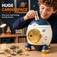 📢📢50% RABATT !! ⏰Kinder-Raketen-Spardose mit großem Fassungsvermögen, bruchsichere Sparbox, Spielzeug-Geschenk mit Schlüssel und Aufklebern