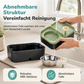 ⏳Nur für kurze Zeit – 50% RABATT⏰2-in-1 automatischer Katzenfutter- und Wasserspender mit großem Fassungsvermögen – blumenförmiger Heimtier-Wasserspender mit doppelten Näpfen
