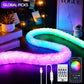 🌌 Jetzt 50 % Rabatt! 💫 Neon-Lichtband in Marderfell-Optik mit 360°-Rundumbeleuchtung ✨