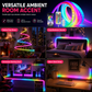 🌌 Jetzt 50 % Rabatt! 💫 Neon-Lichtband in Marderfell-Optik mit 360°-Rundumbeleuchtung ✨
