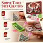 ⏳Nur für kurze Zeit – 50% RABATT⏰DIY-Set für 24 Weihnachts-Countdown-Anhänger