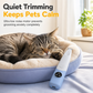⏳Nur für kurze Zeit – 50% RABATT⏰Leiser Pfotentrimmer für Hunde und Katzen mit LED-Licht