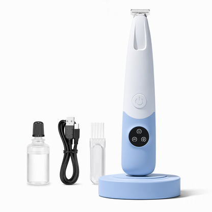 ⏳Nur für kurze Zeit – 50% RABATT⏰Leiser Pfotentrimmer für Hunde und Katzen mit LED-Licht