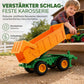 ⏳Nur für kurze Zeit – 50% RABATT⏰Großes Kinder-Spielzeugset: Farmtraktor mit Anhänger und Zubehör, reibungsbetrieben und ferngesteuertes Baufahrzeug für Jungen