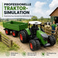 ⏳Nur für kurze Zeit – 50% RABATT⏰Großes Kinder-Spielzeugset: Farmtraktor mit Anhänger und Zubehör, reibungsbetrieben und ferngesteuertes Baufahrzeug für Jungen