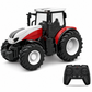 ⏳Nur für kurze Zeit – 50% RABATT⏰Großes Kinder-Spielzeugset: Farmtraktor mit Anhänger und Zubehör, reibungsbetrieben und ferngesteuertes Baufahrzeug für Jungen