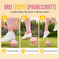 🟡50 % Rabatt✨LED‑Springball, leuchtendes Spielzeug mit Schwammbezug für sensorische Übungen bei Kindern