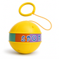 🟡50 % Rabatt✨LED‑Springball, leuchtendes Spielzeug mit Schwammbezug für sensorische Übungen bei Kindern