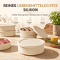 ✨1 kaufen 1 gratis 🎁( 2 Stück )  🍱Tragbare, mikrowellengeeignete Bento-Lunchbox, weißer Lebensmittelbehälter für Büroangestellte und Picknick im Freien