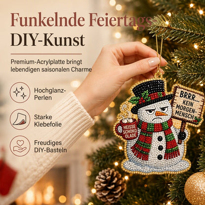 🔥 Weihnachts-Sonderangebot – Verbreite Freude & Spare Groß! 🎄🎁Weihnachts-Perlenkunst Bastelset zum Aufhängen