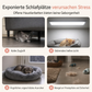 ⏳Zeitlich befristetes Sonderangebot⏰ Halbgeschlossenes Indoor-Zelthaus für Haustiere: Geeignet für Katzen und Hunde, Passend für Alle Jahreszeiten