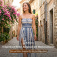 Tuta Intera Senza Spalline Floreale Boho Da Donna
