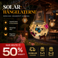 ⏳🔥50% RABATT 🦋 Solar-Eisenlaterne mit Schmetterlingsmotiv – wetterfeste Dekoleuchte für Garten, Terrasse & Balkon☀️✨